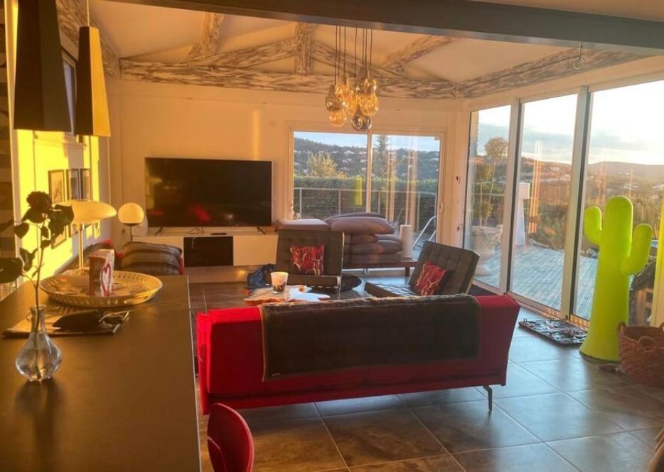 Villa Perla Saint-Tropez Cavalaire Sur Mer, 3-5 Chambres, Vue Mer, Piscine Chauffee Avril A Octobre Dış mekan fotoğraf